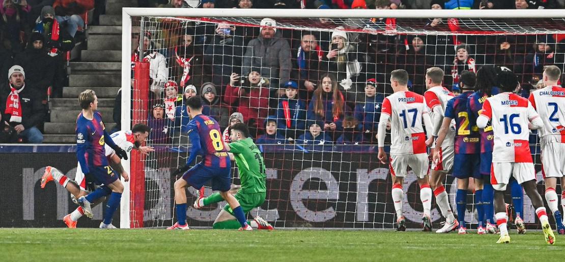 近三个赛季欧冠巴萨5次开场10分钟内丢球，同期仅少于马竞